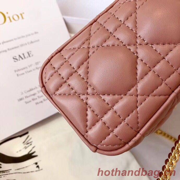 MINI LADY DIOR-TAS VAN ROZE LAMSLEER M398 MINI LADY DIOR-TAS VAN ROZE LAMSLEER M398