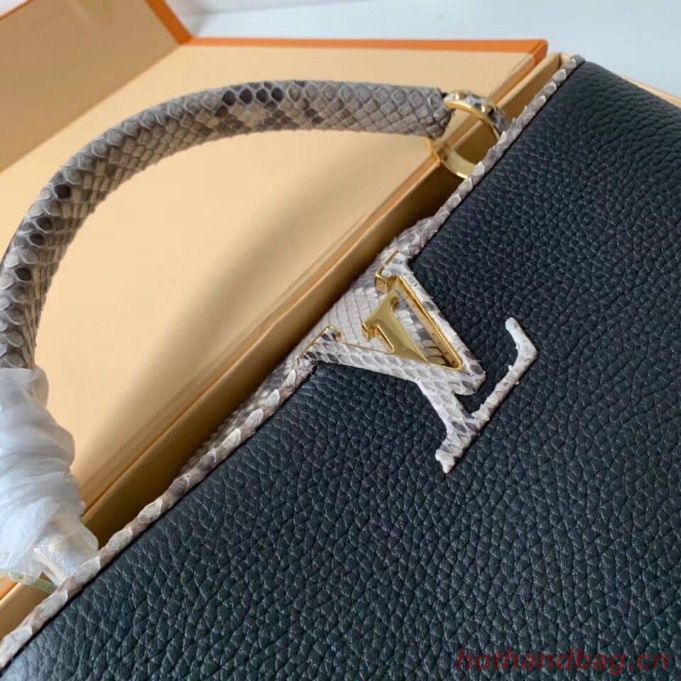 Louis Vuitton Original CAPUCINES PM M94586 Black Louis Vuitton Original CAPUCINES PM M94586 Black