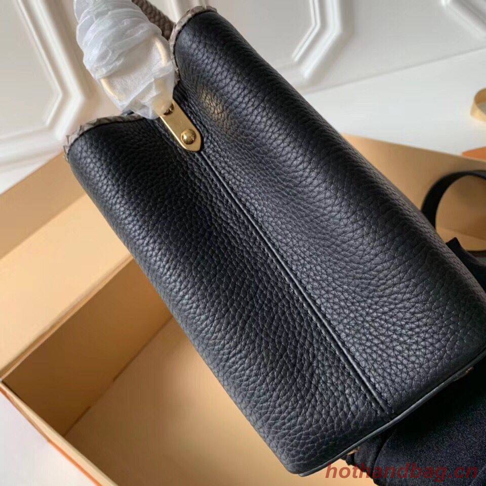 Louis Vuitton Original CAPUCINES PM M94586 Black Louis Vuitton Original CAPUCINES PM M94586 Black