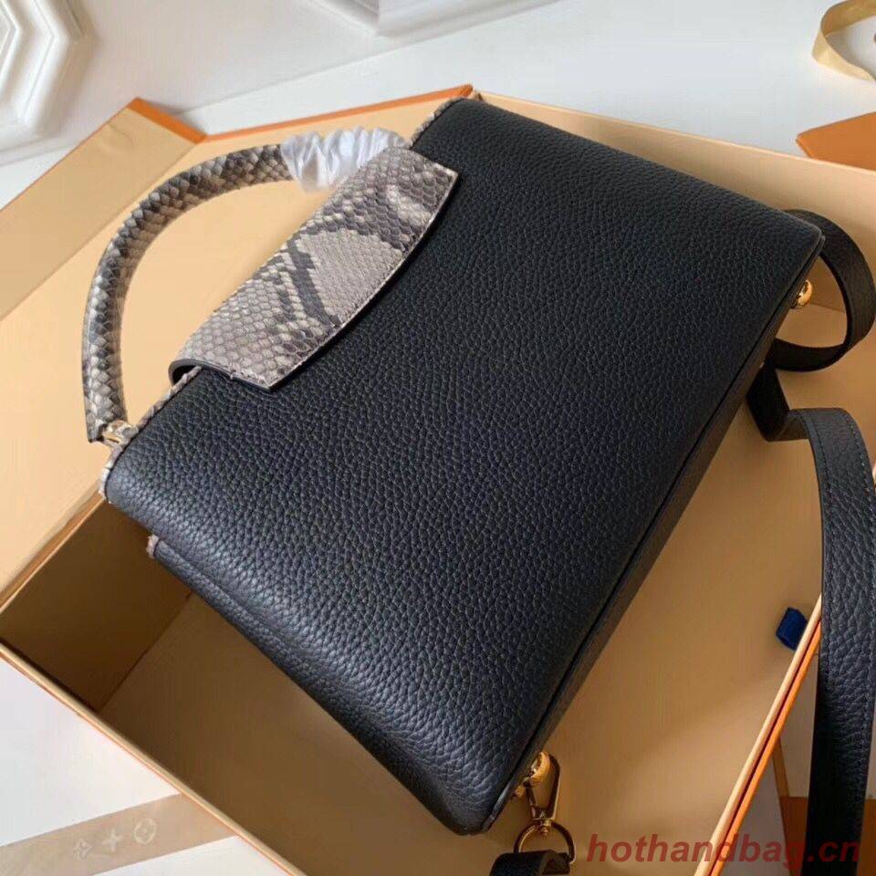 Louis Vuitton Original CAPUCINES PM M94586 Black Louis Vuitton Original CAPUCINES PM M94586 Black