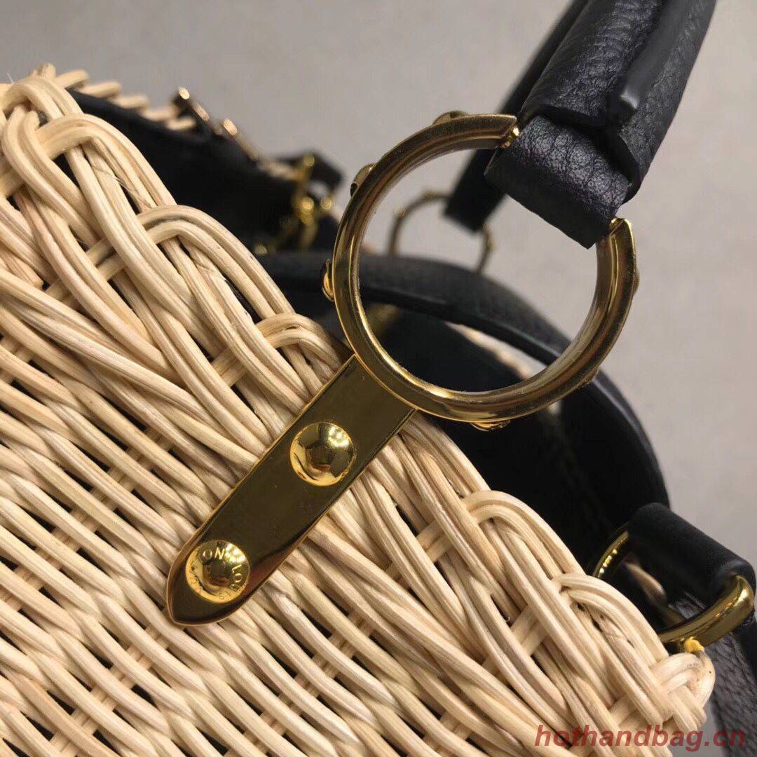 Louis Vuitton Original CAPUCINES PM M50011 Black Louis Vuitton Original CAPUCINES PM M50011 Black