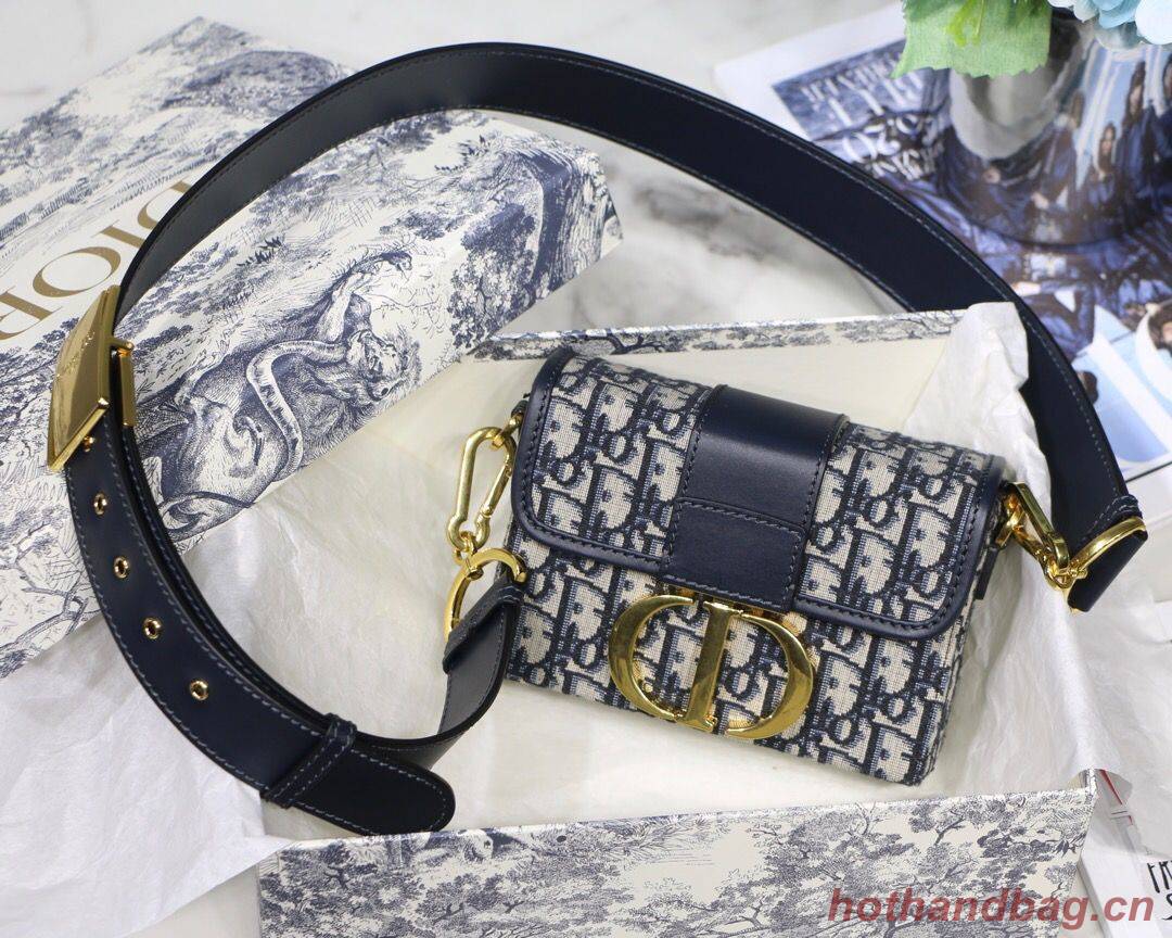 Dior 30 MONTAIGNE DIOR OBLIQUE BAG M9204 Blue Dior 30 MONTAIGNE DIOR OBLIQUE BAG M9204 Blue