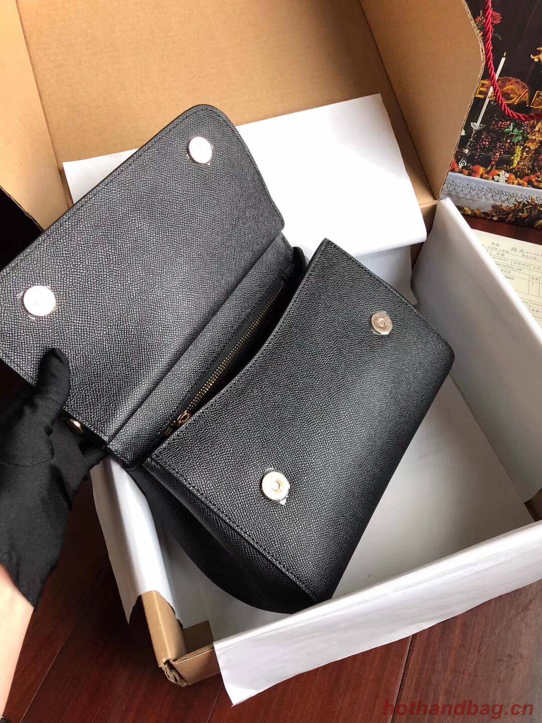 Dolce & Gabbana SICILY Bag Calfskin Leather BB4136TAC Dolce & Gabbana SICILY Bag Calfskin Leather BB4136TAC