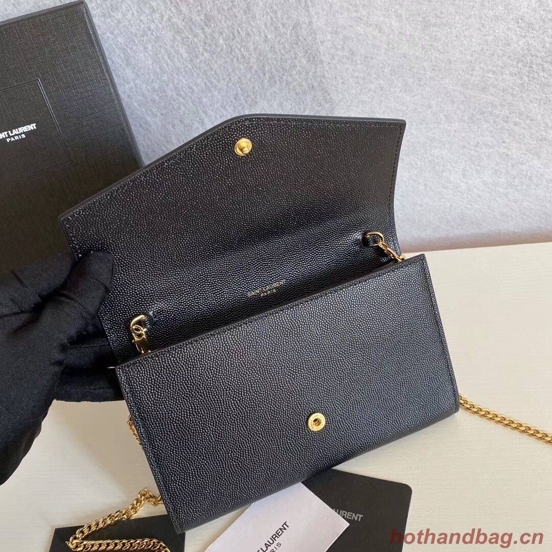 SAINT LAURENT leather shoulder bag Y659193 black SAINT LAURENT leather shoulder bag Y659193 black