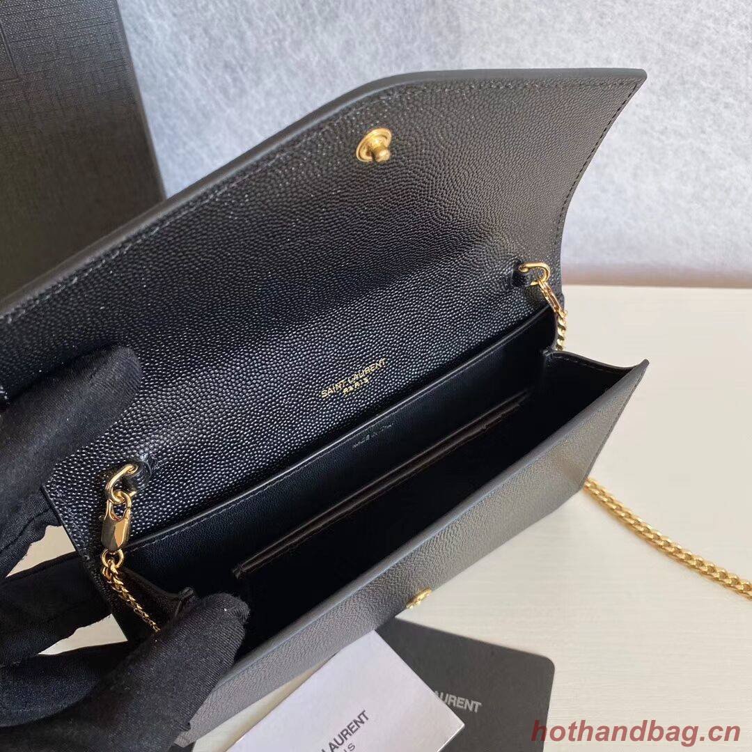 SAINT LAURENT leather shoulder bag Y659193 black SAINT LAURENT leather shoulder bag Y659193 black