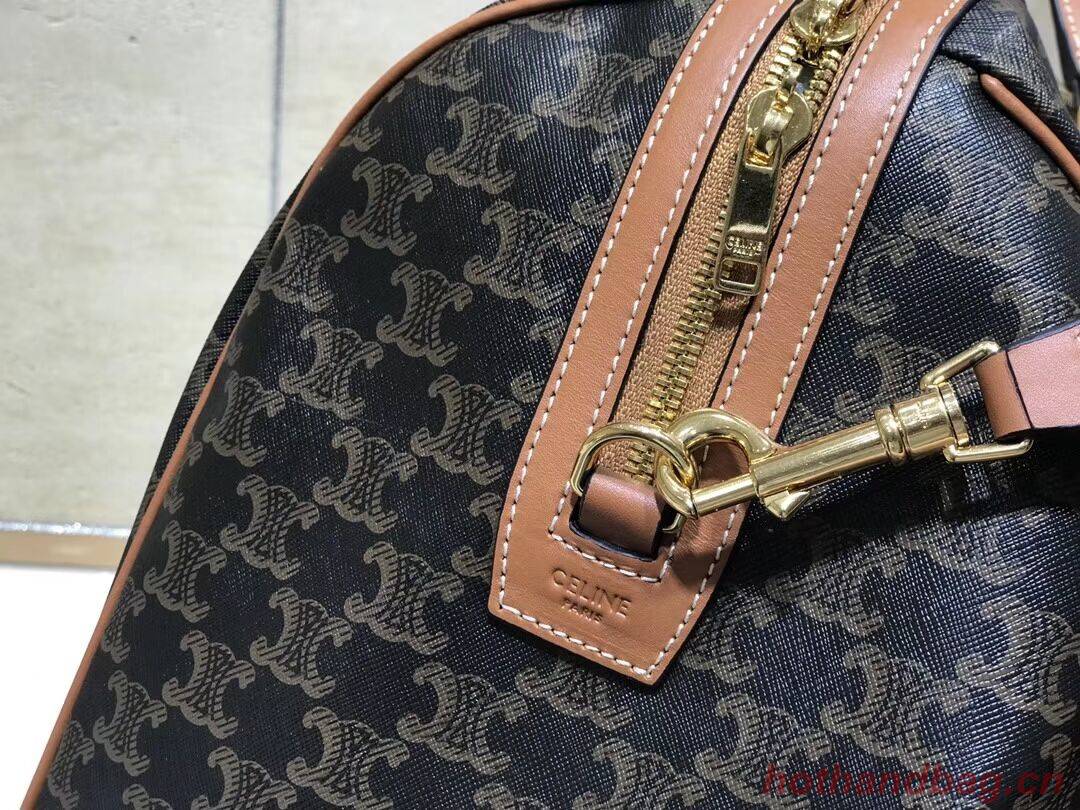 Celine LARGE VOYAGE BAG IN TRIOMPHE CANVAS 191472 tan Celine LARGE VOYAGE BAG IN TRIOMPHE CANVAS 191472 tan
