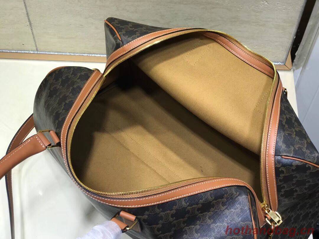 Celine LARGE VOYAGE BAG IN TRIOMPHE CANVAS 191472 tan Celine LARGE VOYAGE BAG IN TRIOMPHE CANVAS 191472 tan