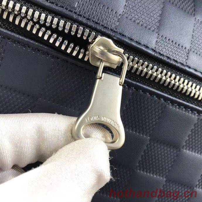 LOUIS VUITTON ORIGINAL LEATHER MESSENGER BAG N41038 N41035 BLUE LOUIS VUITTON ORIGINAL LEATHER MESSENGER BAG N41038 N41035 BLUE