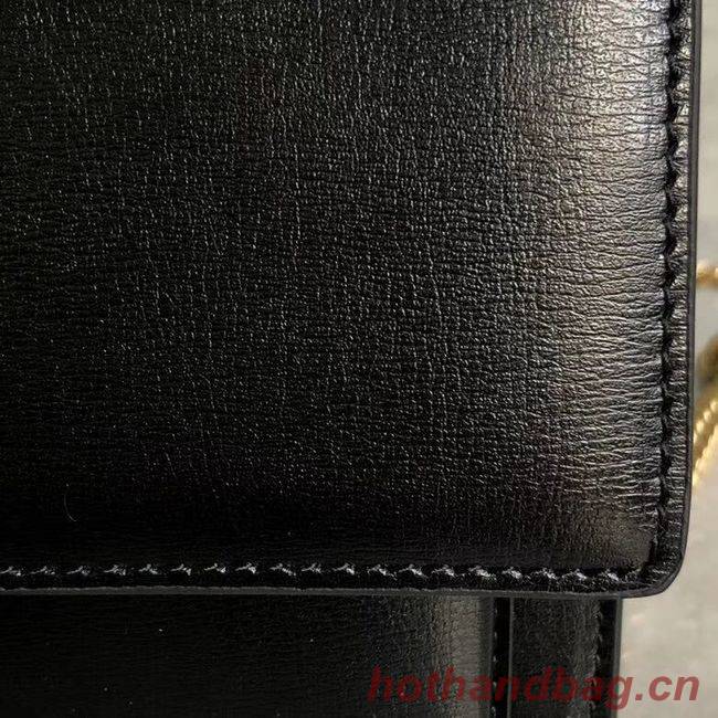 Yves Saint Laurent Calfskin Leather Shoulder Bag Y542206B black Yves Saint Laurent Calfskin Leather Shoulder Bag Y542206B black