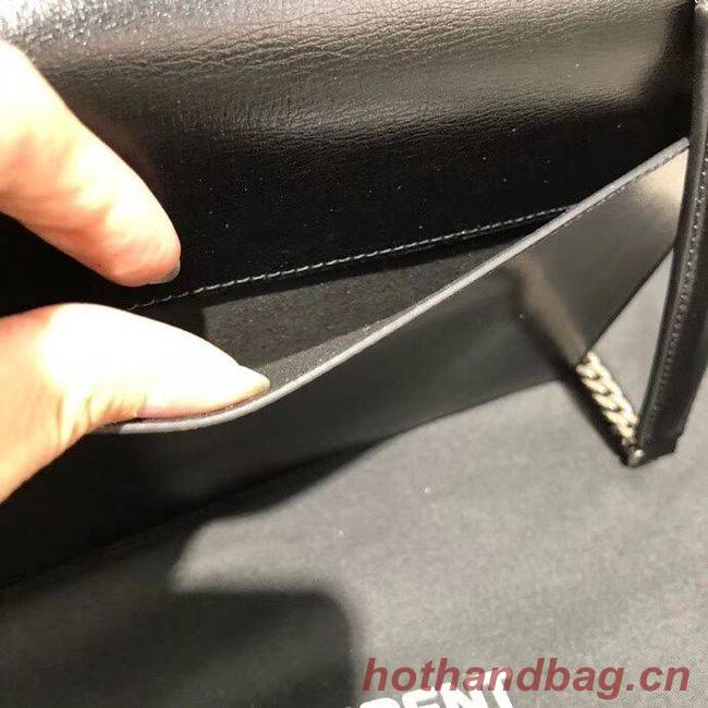Yves Saint Laurent Calfskin Leather Shoulder Bag Y542206B black&silver-Tone Metal Yves Saint Laurent Calfskin Leather Shoulder Bag Y542206B black&silver-Tone Metal