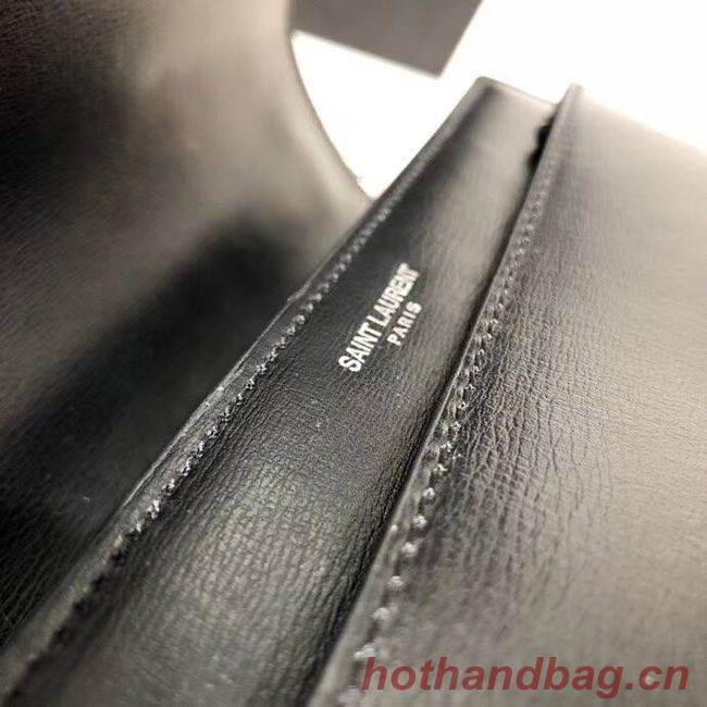 Yves Saint Laurent Calfskin Leather Shoulder Bag Y542206B black&silver-Tone Metal Yves Saint Laurent Calfskin Leather Shoulder Bag Y542206B black&silver-Tone Metal