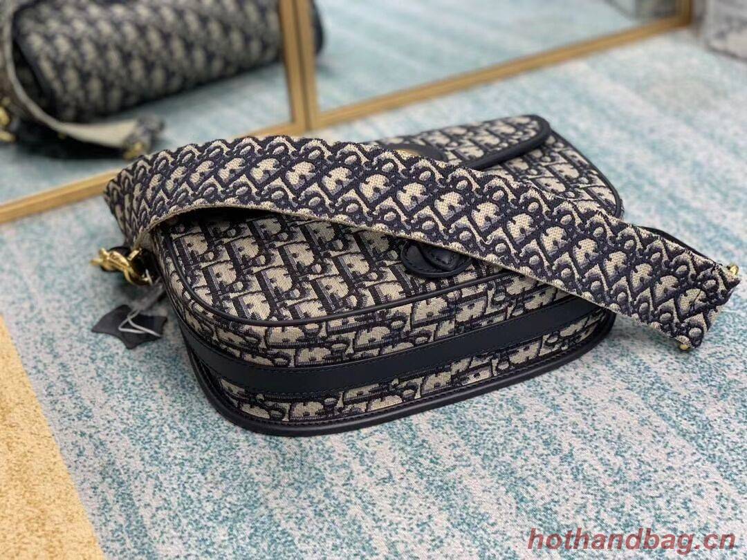 DIOR OBLIQUE BAG C0268A blue DIOR OBLIQUE BAG C0268A blue