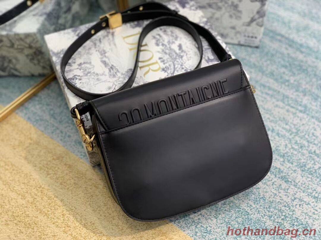 MEDIUM DIOR BOBBY BAG Box Calfskin M9319 black MEDIUM DIOR BOBBY BAG Box Calfskin M9319 black