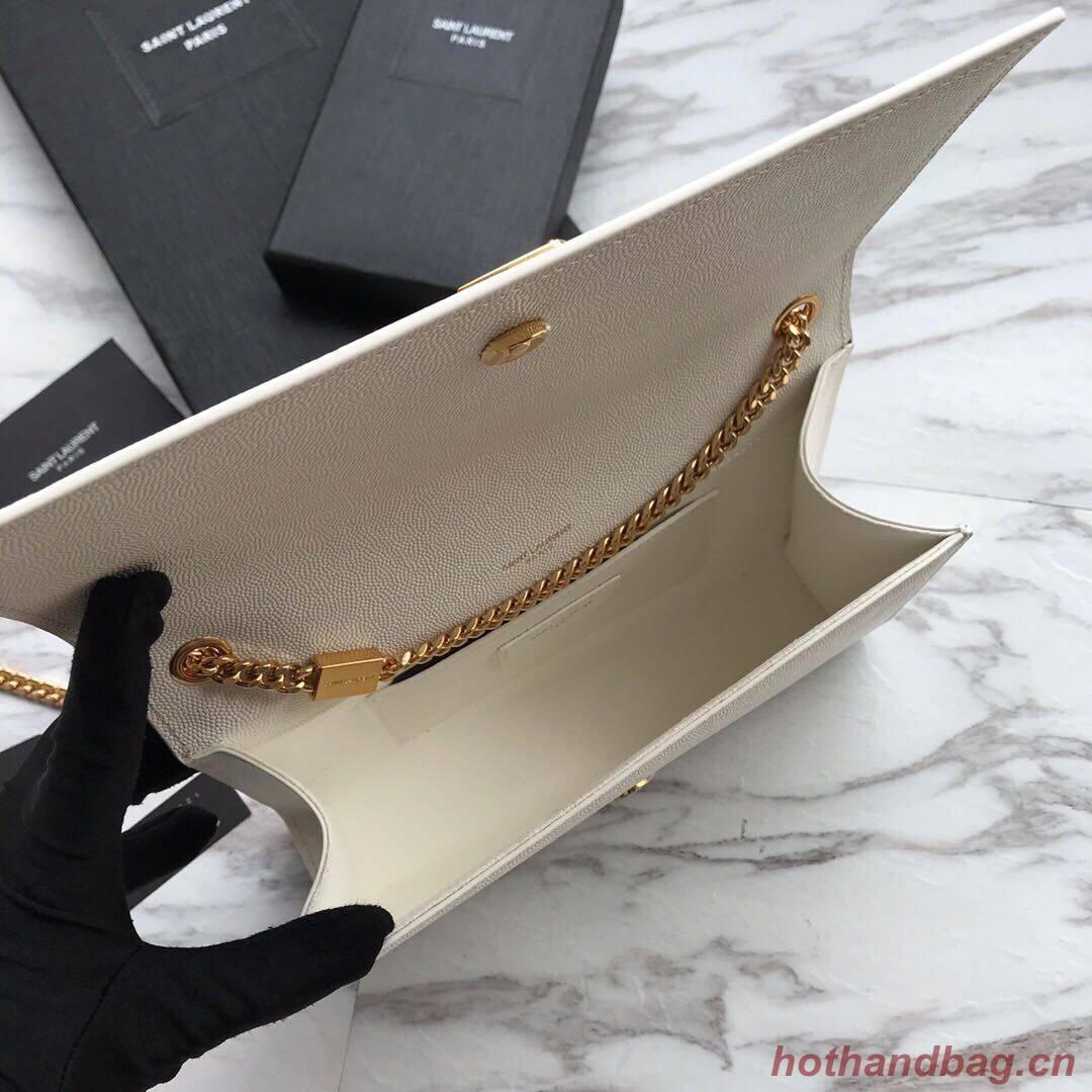 Saint Laurent mini Monogramme Cross-body Shoulder Bag 326076 white Saint Laurent mini Monogramme Cross-body Shoulder Bag 326076 white