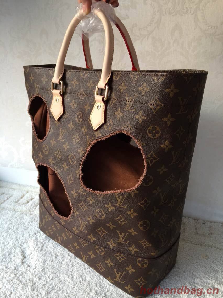 Louis Vuitton Original Leather Monogram canvas BAG WITH HOLES REI KAWAKUBO M40279 Louis Vuitton Original Leather Monogram canvas BAG WITH HOLES REI KAWAKUBO M40279