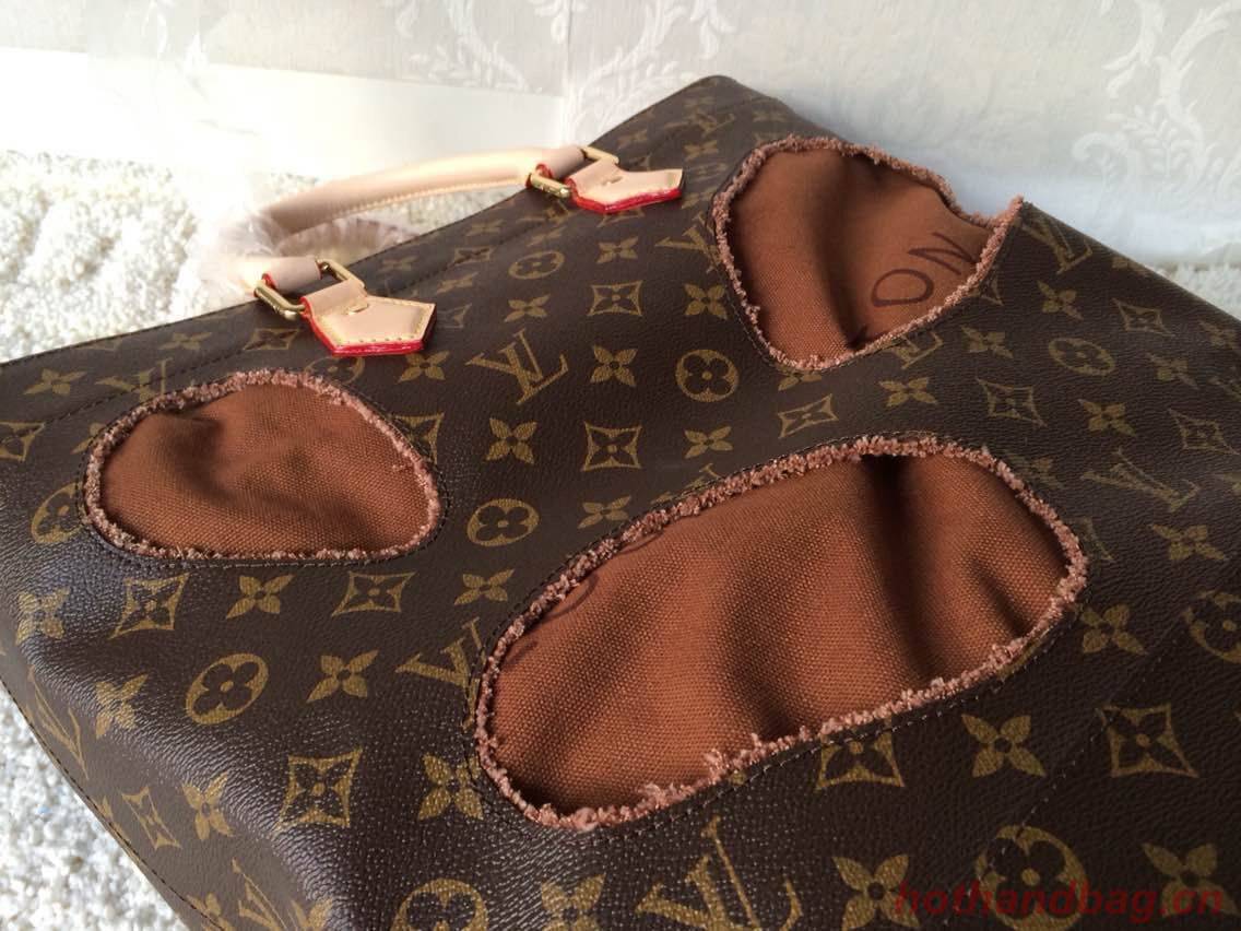 Louis Vuitton Original Leather Monogram canvas BAG WITH HOLES REI KAWAKUBO M40279 Louis Vuitton Original Leather Monogram canvas BAG WITH HOLES REI KAWAKUBO M40279