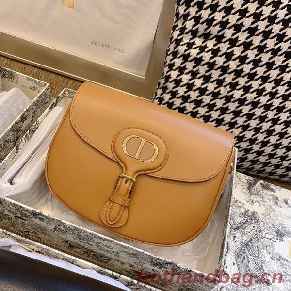 MEDIUM DIOR BOBBY BAG Box Calfskin M9319 Caramel MEDIUM DIOR BOBBY BAG Box Calfskin M9319 Caramel