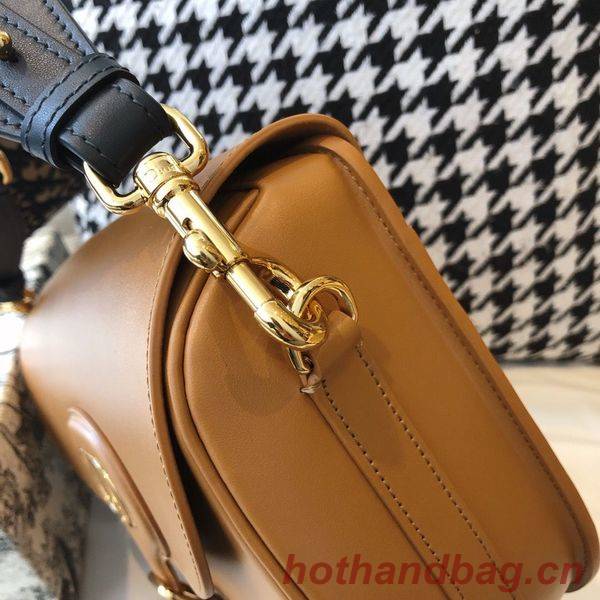 MEDIUM DIOR BOBBY BAG Box Calfskin M9319 Caramel MEDIUM DIOR BOBBY BAG Box Calfskin M9319 Caramel