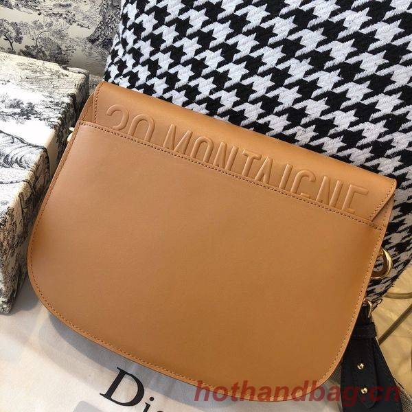 MEDIUM DIOR BOBBY BAG Box Calfskin M9319 Caramel MEDIUM DIOR BOBBY BAG Box Calfskin M9319 Caramel