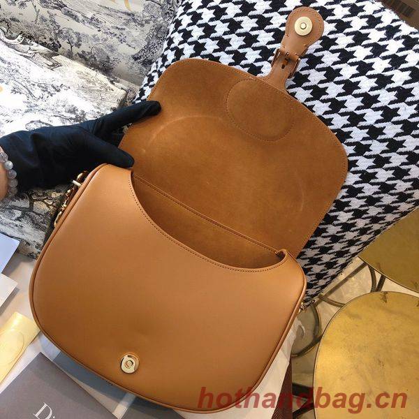 MEDIUM DIOR BOBBY BAG Box Calfskin M9319 Caramel MEDIUM DIOR BOBBY BAG Box Calfskin M9319 Caramel