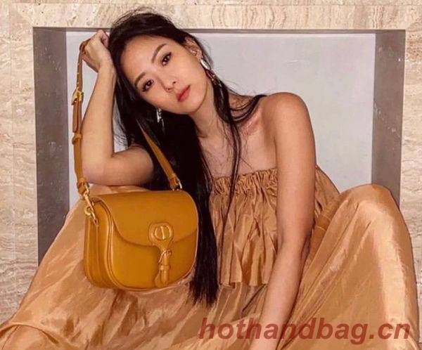 MEDIUM DIOR BOBBY BAG Box Calfskin M9319 Caramel MEDIUM DIOR BOBBY BAG Box Calfskin M9319 Caramel