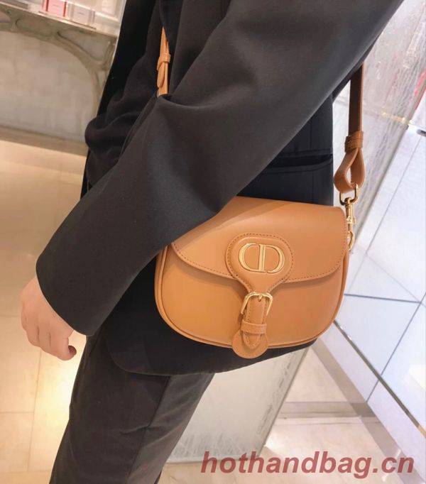 MEDIUM DIOR BOBBY BAG Box Calfskin M9319 Caramel MEDIUM DIOR BOBBY BAG Box Calfskin M9319 Caramel