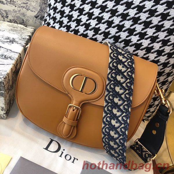 MEDIUM DIOR BOBBY BAG Box Calfskin M9319 Caramel MEDIUM DIOR BOBBY BAG Box Calfskin M9319 Caramel