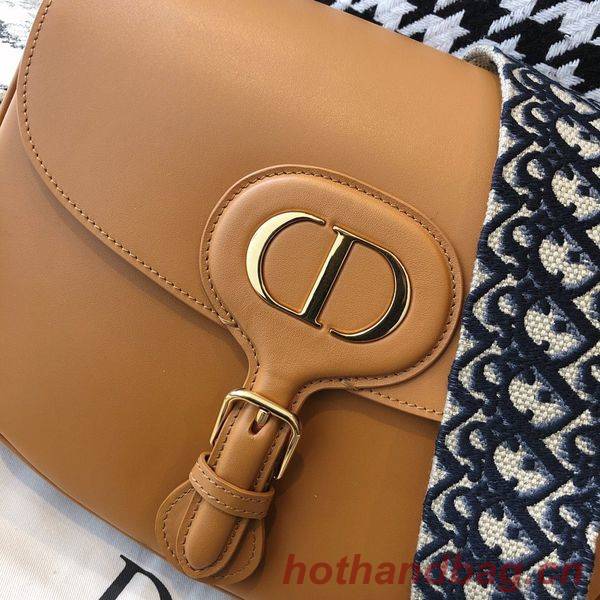 MEDIUM DIOR BOBBY BAG Box Calfskin M9319 Caramel MEDIUM DIOR BOBBY BAG Box Calfskin M9319 Caramel