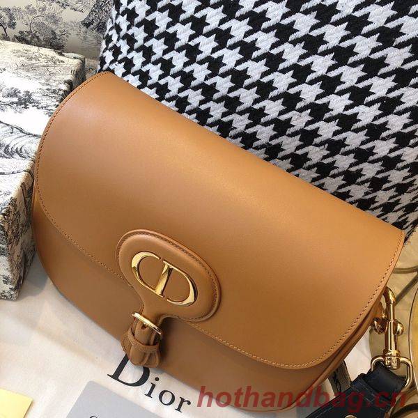 MEDIUM DIOR BOBBY BAG Box Calfskin M9319 Caramel MEDIUM DIOR BOBBY BAG Box Calfskin M9319 Caramel