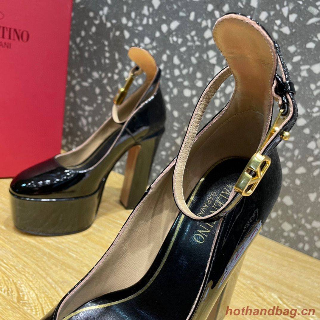 Valentino Shoes Platform 55MM Heels High 155MM V27856 Black Valentino Shoes Platform 55MM Heels High 155MM V27856 Black