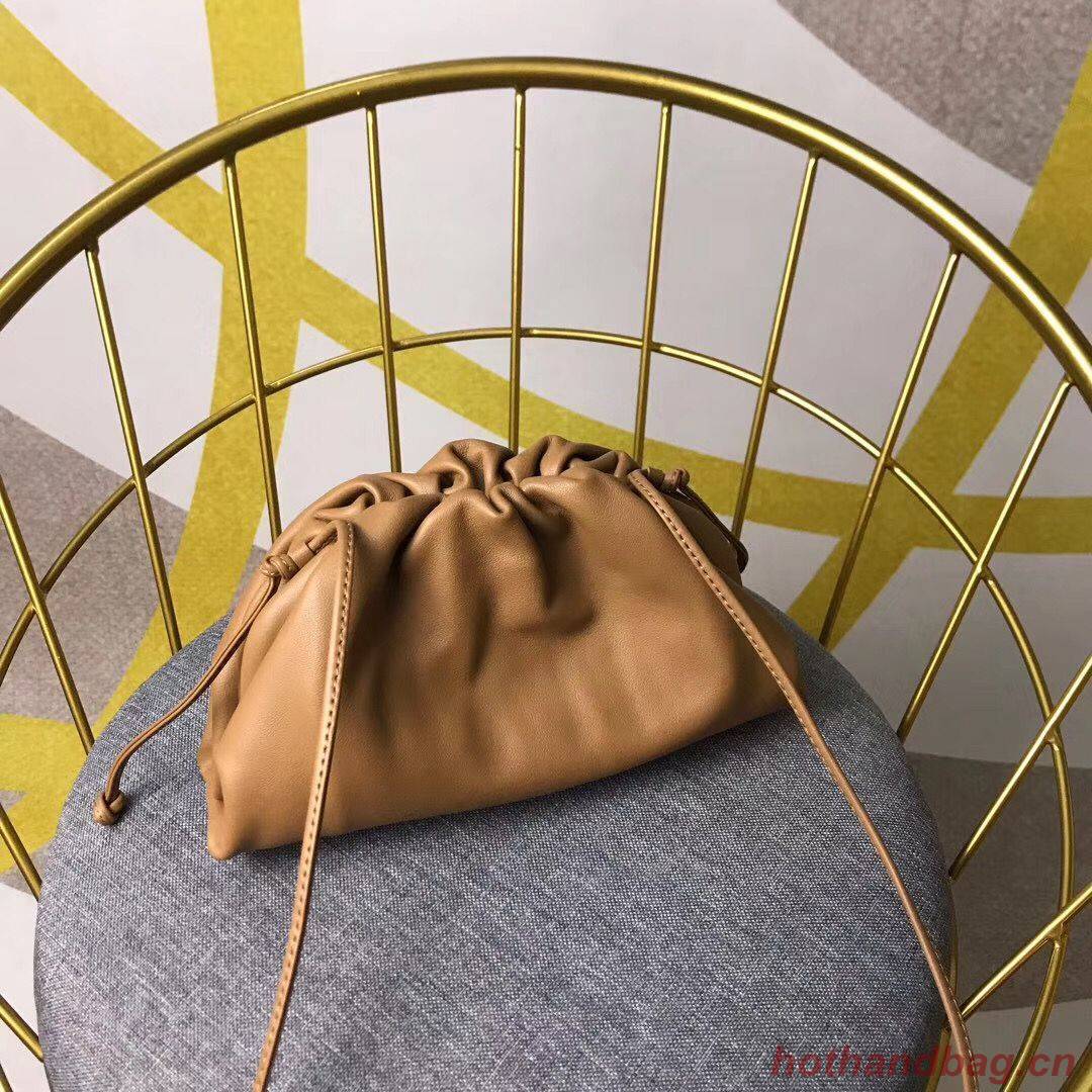 Bottega Veneta Nappa lambskin soft Shoulder Bag 98057 brown Bottega Veneta Nappa lambskin soft Shoulder Bag 98057 brown
