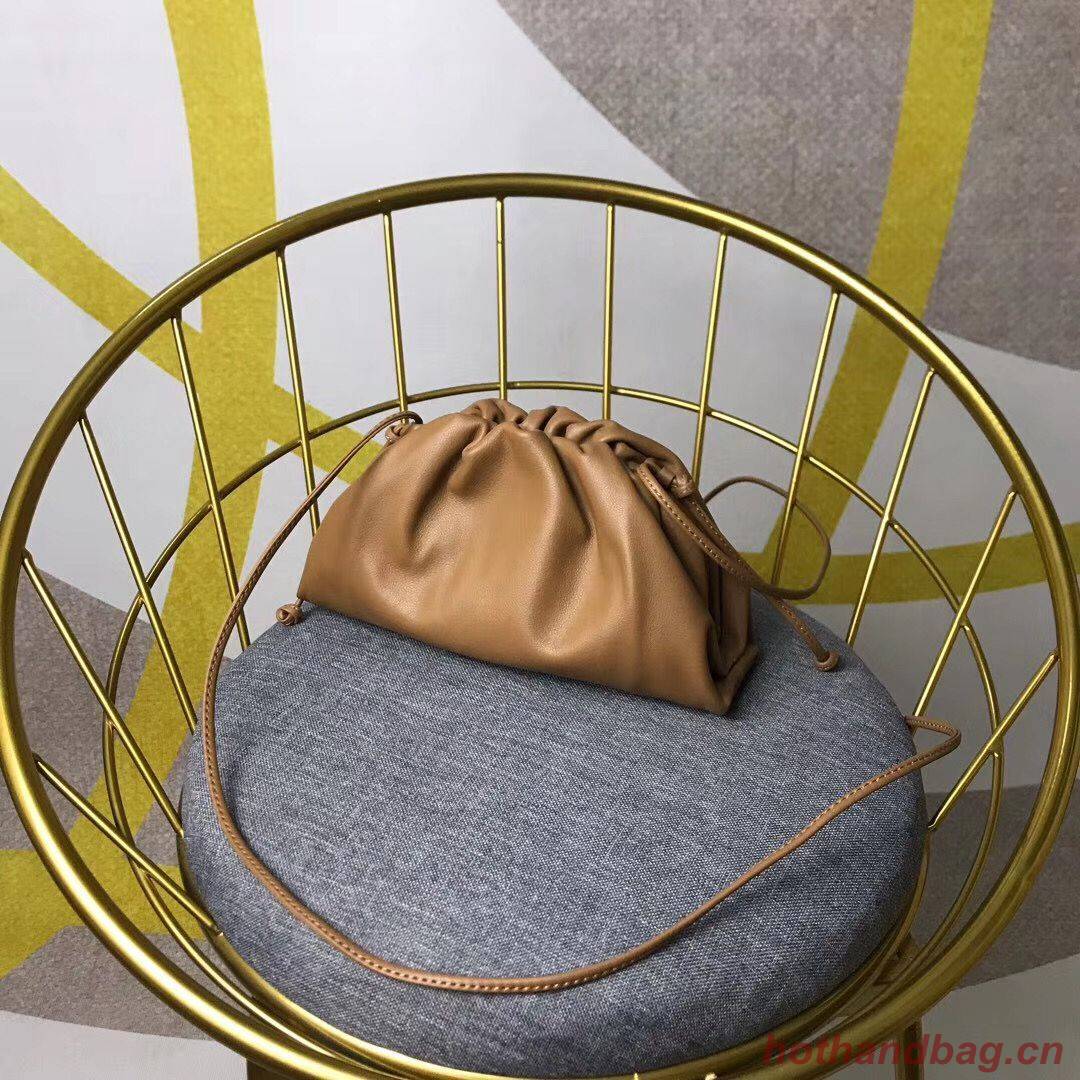 Bottega Veneta Nappa lambskin soft Shoulder Bag 98057 brown Bottega Veneta Nappa lambskin soft Shoulder Bag 98057 brown