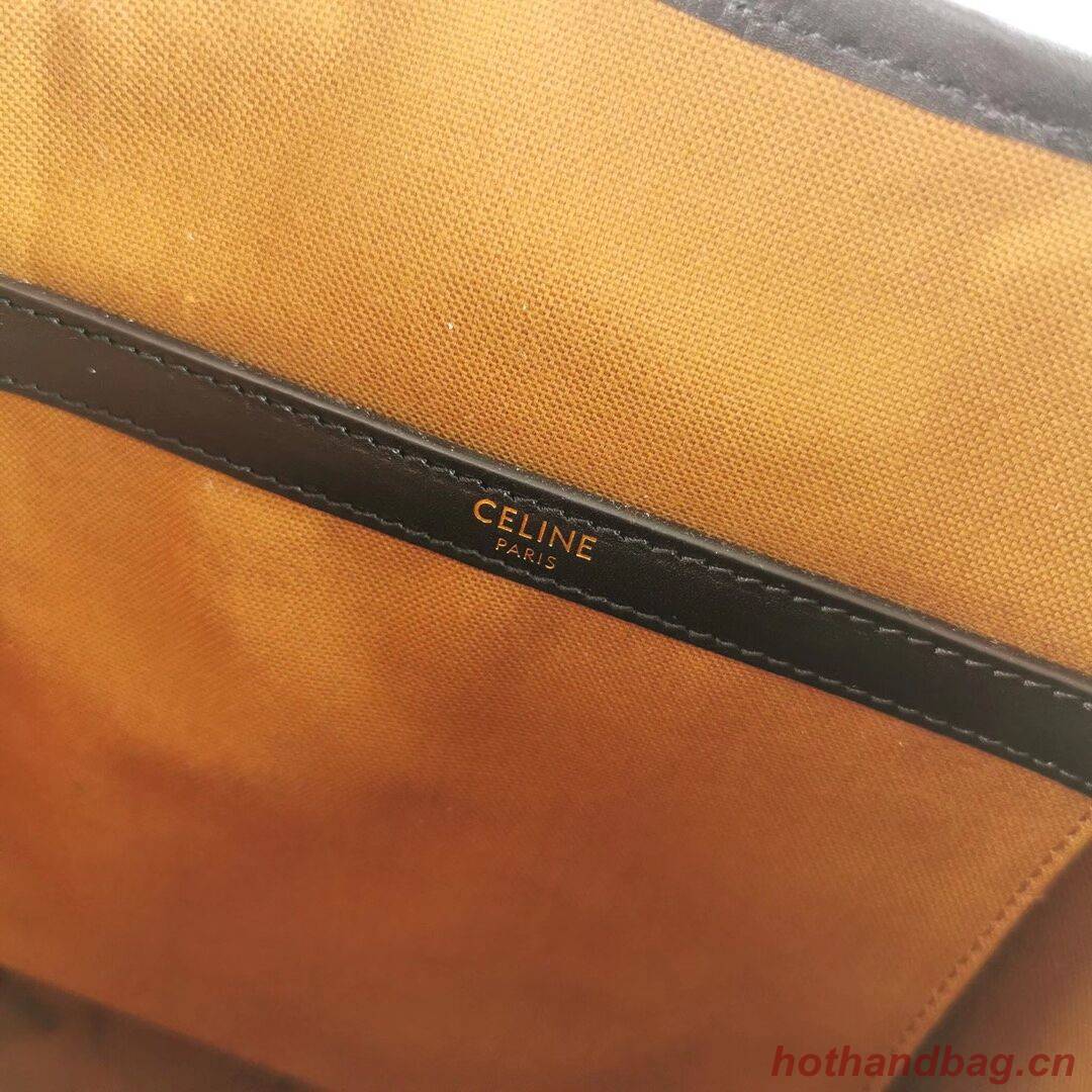 CelineIN TRIOMPHE CANVAS knapsack CL90723 black CelineIN TRIOMPHE CANVAS knapsack CL90723 black