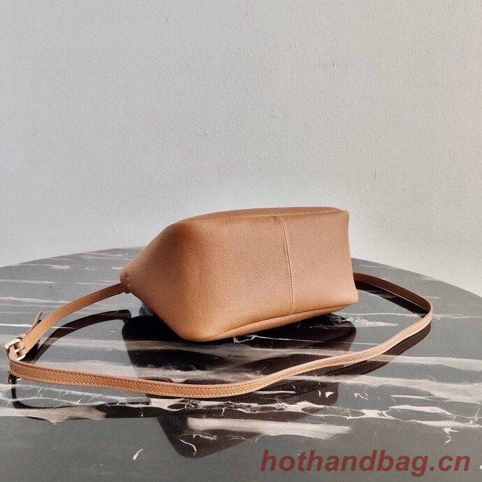 Prada Deer skin bag tote 1BC145 brown Prada Deer skin bag tote 1BC145 brown
