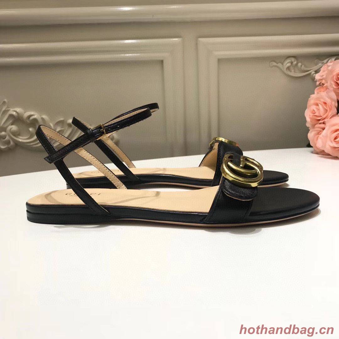 Gucci Sandals Shoes 1CM 7CM 10CM Heels GG6326 Black Gucci Sandals Shoes 1CM 7CM 10CM Heels GG6326 Black