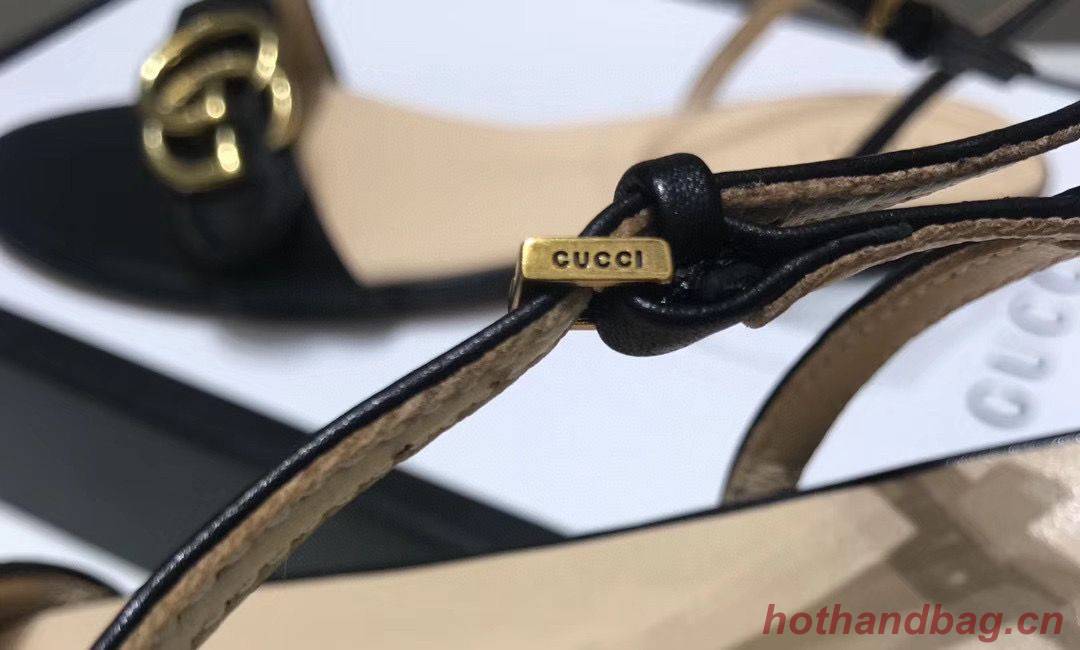 Gucci Sandals Shoes 1CM 7CM 10CM Heels GG6326 Black Gucci Sandals Shoes 1CM 7CM 10CM Heels GG6326 Black
