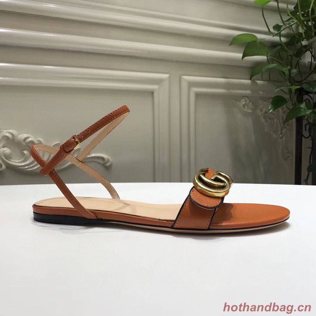Gucci Sandals Shoes 1CM 7CM 10CM Heels GG6326 Brown Gucci Sandals Shoes 1CM 7CM 10CM Heels GG6326 Brown