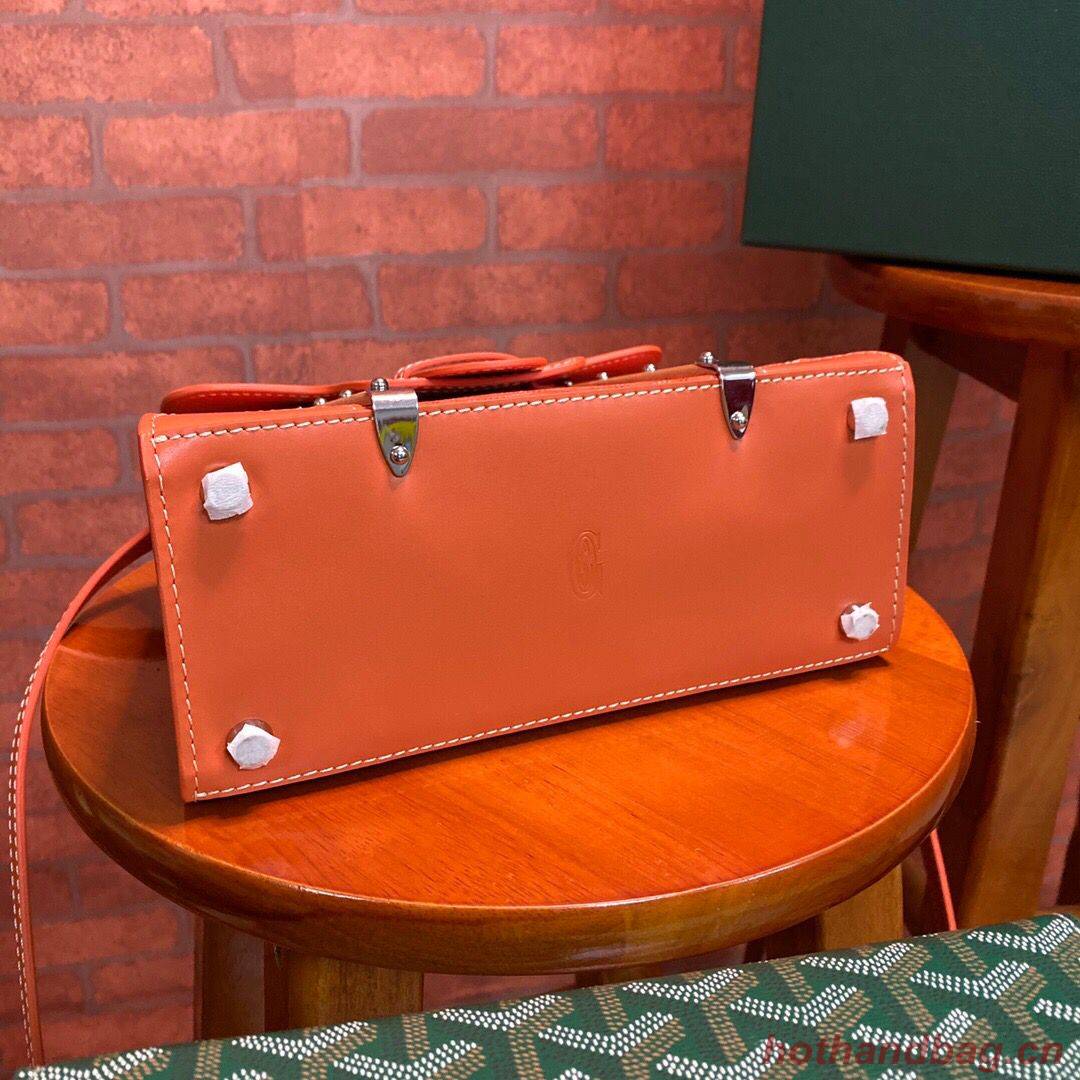 Goyard mini saigon tote bag 55632 Orange Goyard mini saigon tote bag 55632 Orange