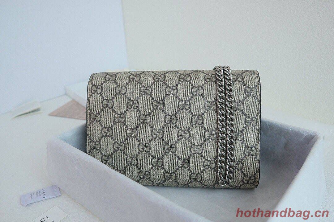 Gucci Dionysus GG Supreme Shoulder Bag 401231 Apricot Gucci Dionysus GG Supreme Shoulder Bag 401231 Apricot