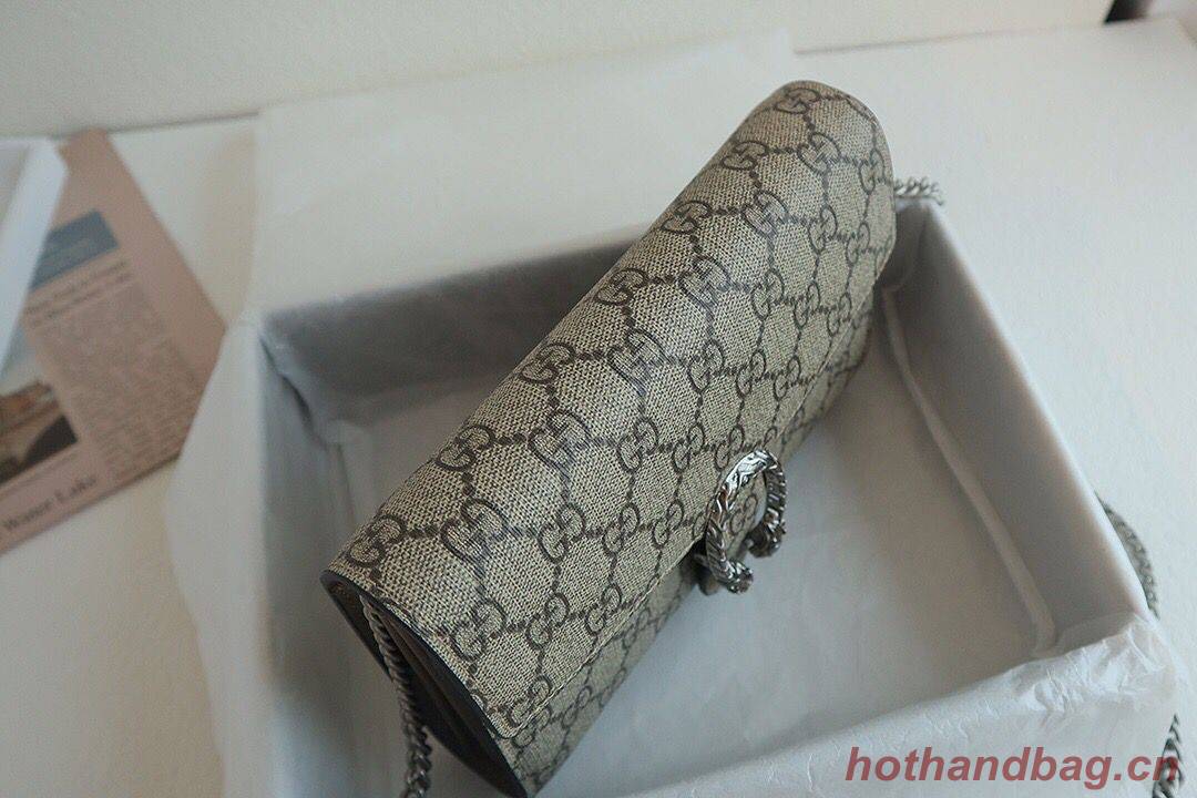 Gucci Dionysus GG Supreme Shoulder Bag 401231 Apricot Gucci Dionysus GG Supreme Shoulder Bag 401231 Apricot