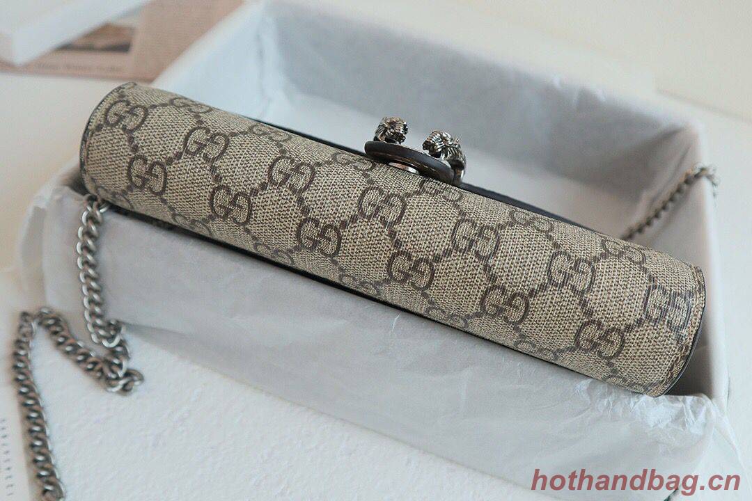 Gucci Dionysus GG Supreme Shoulder Bag 401231 Apricot Gucci Dionysus GG Supreme Shoulder Bag 401231 Apricot