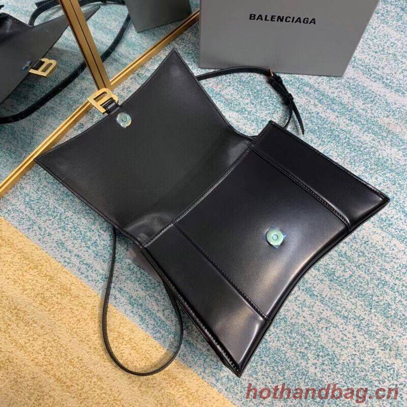 Balenciaga HOURGLASS MEDIUM TOP HANDLE BAG B108892 black Balenciaga HOURGLASS MEDIUM TOP HANDLE BAG B108892 black