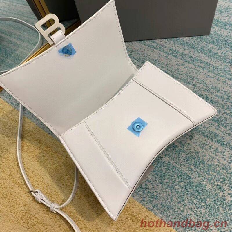 Balenciaga HOURGLASS SMALL TOP HANDLE BAG B108895-1 white Balenciaga HOURGLASS SMALL TOP HANDLE BAG B108895-1 white
