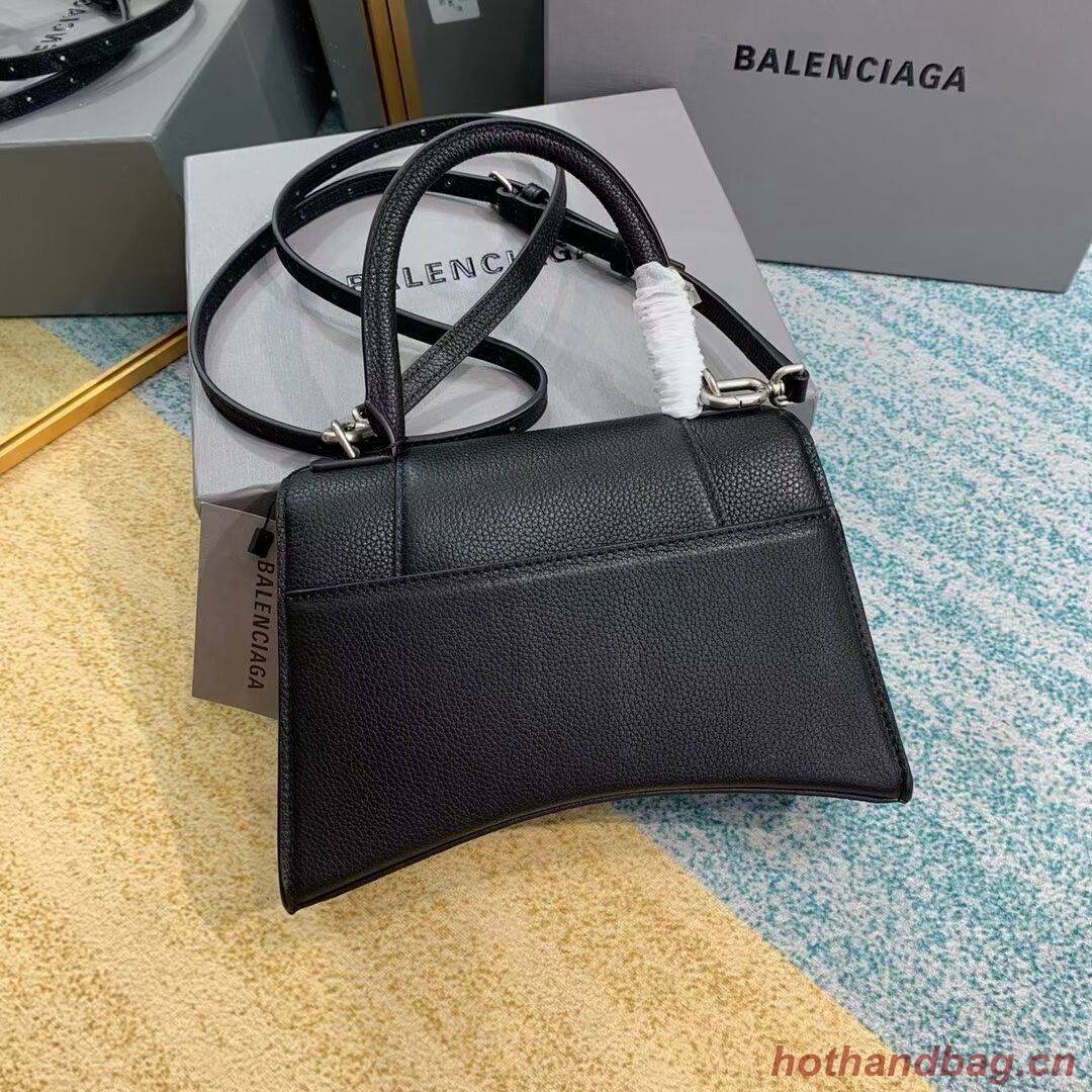 Balenciaga HOURGLASS SMALL TOP HANDLE BAG B108895 black Balenciaga HOURGLASS SMALL TOP HANDLE BAG B108895 black