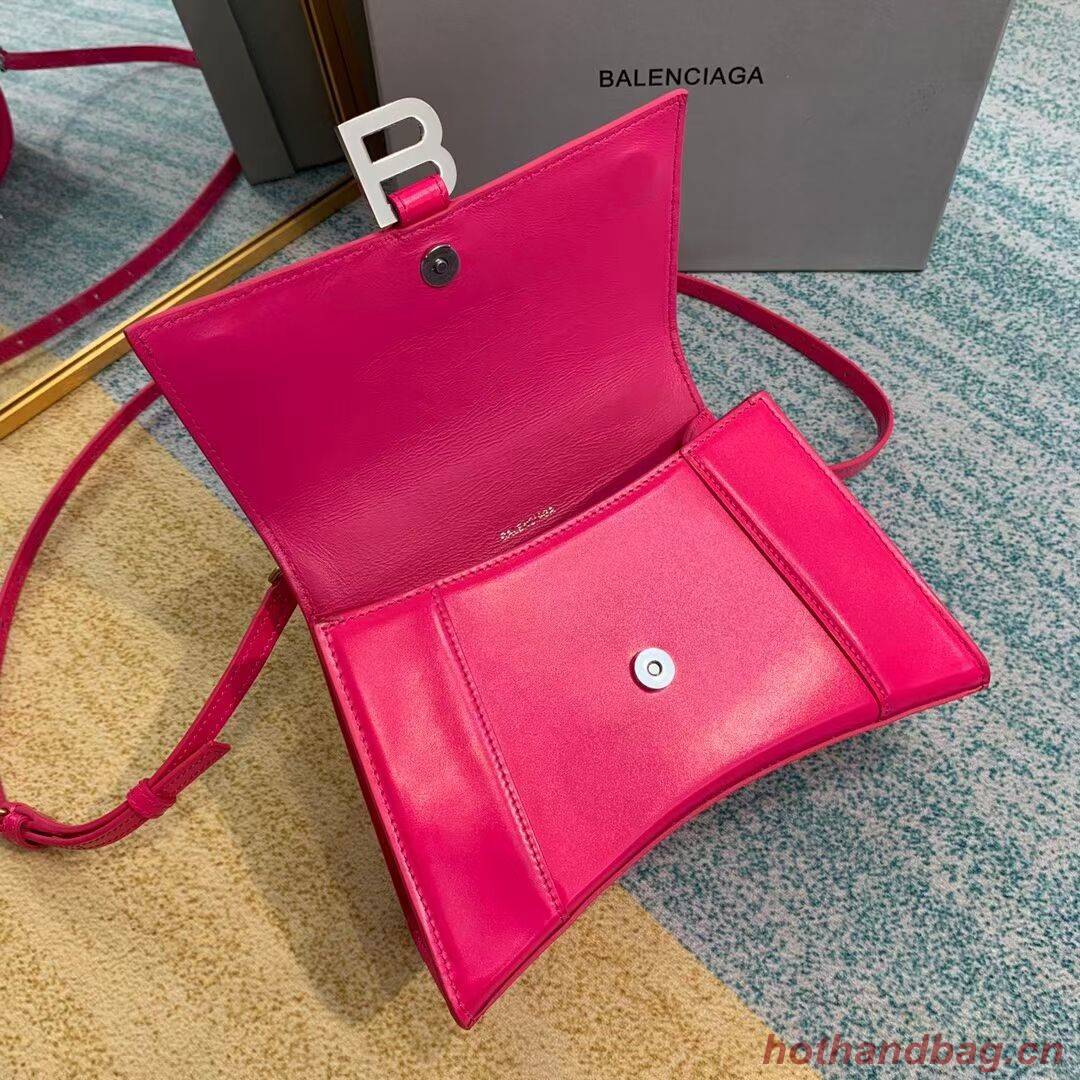 Balenciaga HOURGLASS SMALL TOP HANDLE BAG B108895-1 neon pink Balenciaga HOURGLASS SMALL TOP HANDLE BAG B108895-1 neon pink