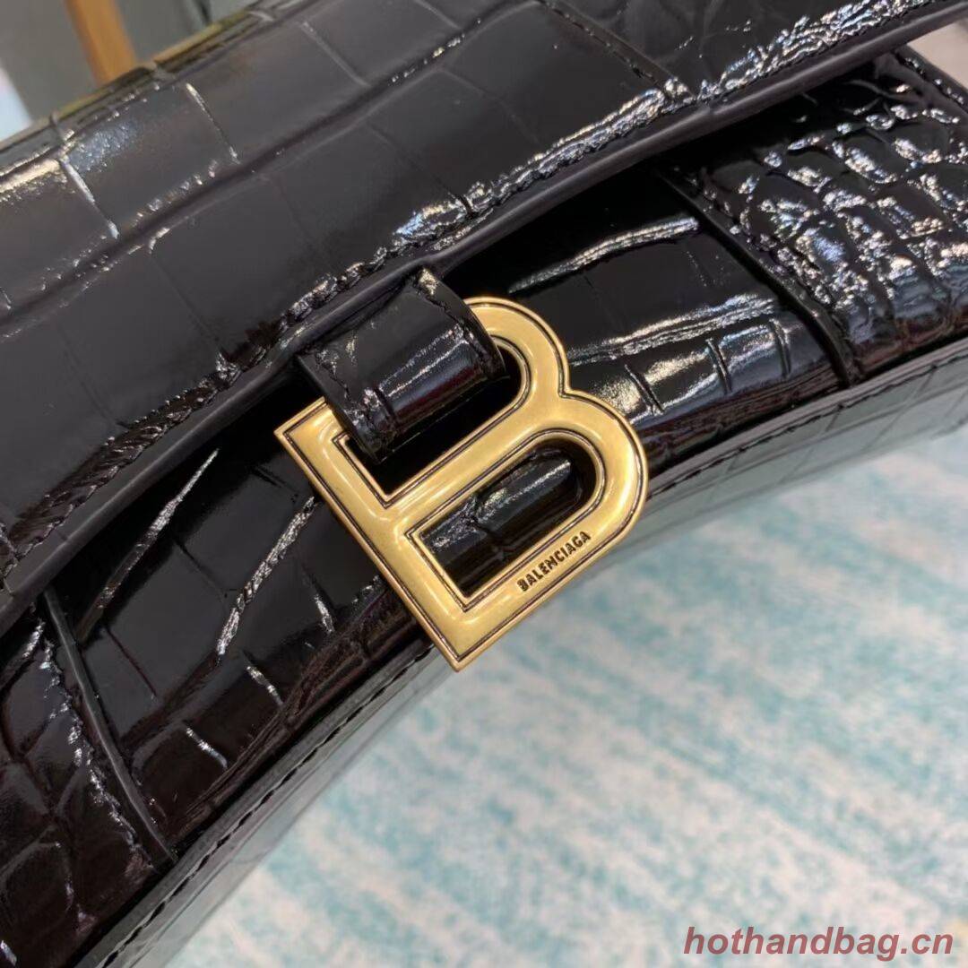 Balenciaga Hourglass XS Top Handle Bag 28331S black Balenciaga Hourglass XS Top Handle Bag 28331S black