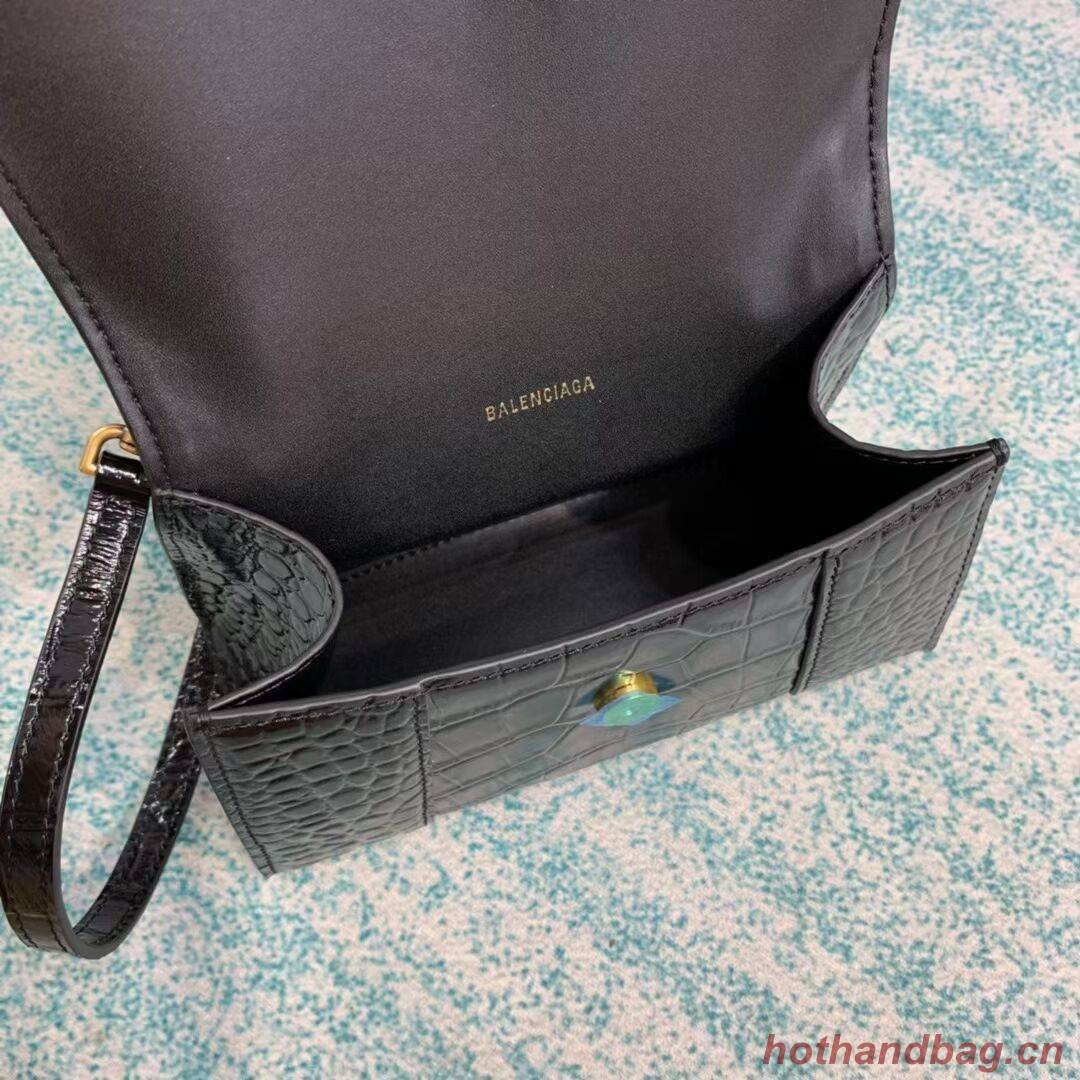Balenciaga Hourglass XS Top Handle Bag 28331S black Balenciaga Hourglass XS Top Handle Bag 28331S black