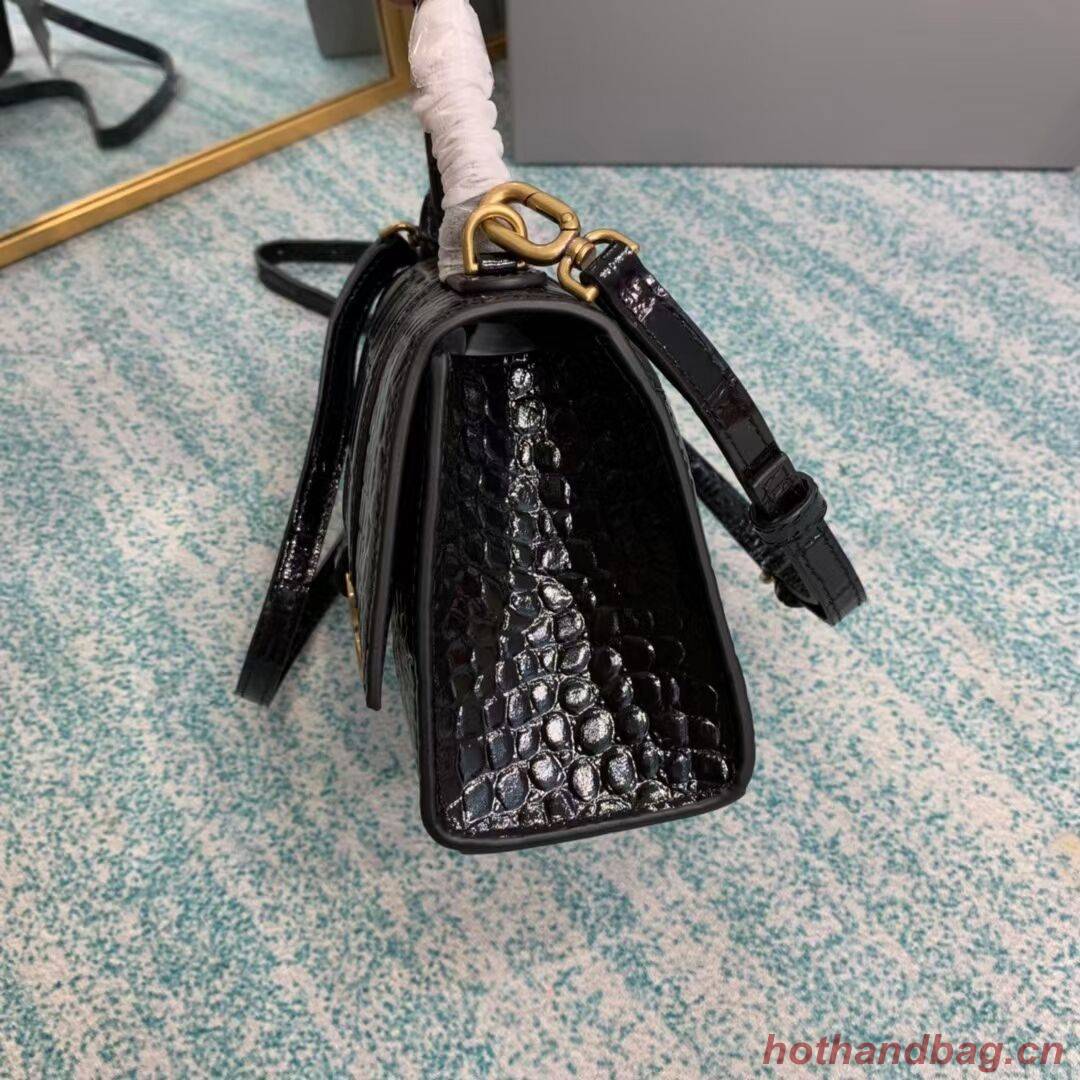 Balenciaga Hourglass XS Top Handle Bag 28331S black Balenciaga Hourglass XS Top Handle Bag 28331S black