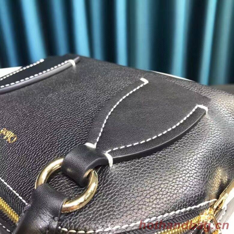 Chloe Original Calfskin Leather Bag 6C081 black Chloe Original Calfskin Leather Bag 6C081 black