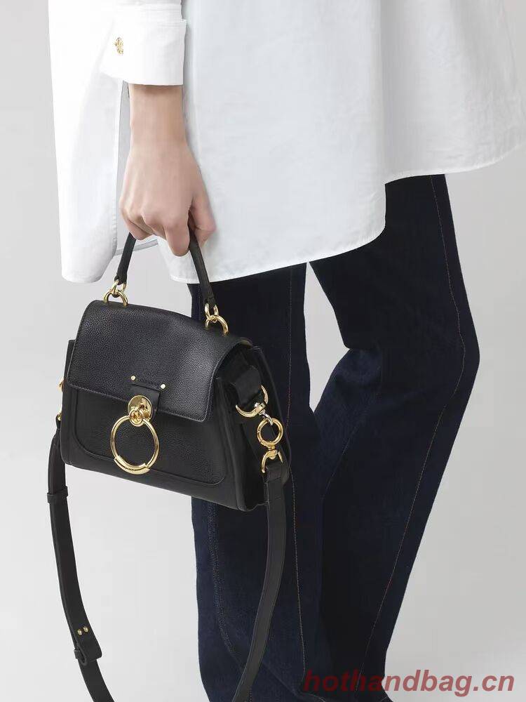 Chloe Original Calfskin Leather Bag C1143S black Chloe Original Calfskin Leather Bag C1143S black
